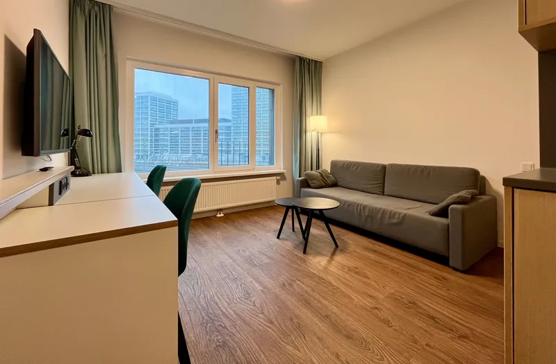 Fritz Tower - Möbliertes Studio im 1. OG mit Concierge und Gym — photo 1